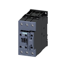 CONTACTOR SIRIUS 3RT2038 S2 25HP 230V, 50HP 460V, 80A BOBINA 20...33V AC/DC 1NA+1NC