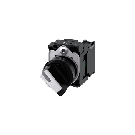 SELECTOR ILUMINABLE 22MM 2 POSICIONES O-I SOSTENIDO 1NA