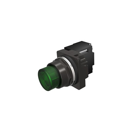 LUZ PILOTO VERDE 30MM INCANDESCENTE 120V AC/DC EPOXI ANTICORROSION NEMA 3R, 4X, 12