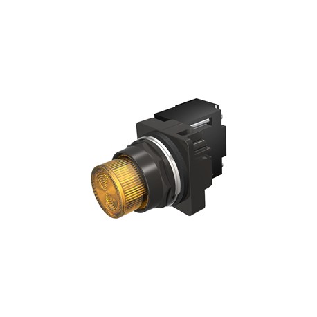 LUZ PILOTO AMBAR 30MM INCANDESCENTE 120V AC/DC EPOXI ANTICORROSION NEMA 3R, 4X, 12