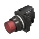 LUZ PILOTO ROJA 30MM INCANDESCENTE 24V AC/DC EPOXI ANTICORROSION NEMA 3R, 4X, 12