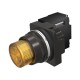 LUZ PILOTO AMBAR 30MM INCANDESCENTE 120V AC EPOXI ANTICORROSION NEMA 3R, 4X, 12