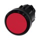 BOTON PULSADOR ROJO 22MM PLASTICO