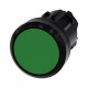 BOTON PULSADOR VERDE 22MM PLASTICO