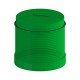 BALIZA 70MM CON LED INTEGRADO, LUZ CONTINUA, VERDE, 24 V CA/CC