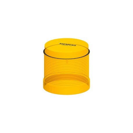 BALIZA 70MM CON LED INTEGRADO, LUZ CONTINUA, AMARILLO, 24 V CA/CC