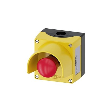 CAJA PARA APARATOS DE MANDO 22MM,PULSADOR HONGO 40MM