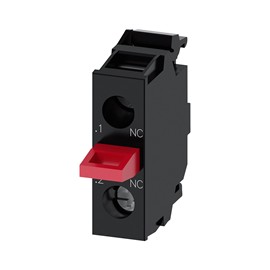 CONTACTO AUXILIAR (BLOCK) 1NC ROJO  P/CAJA