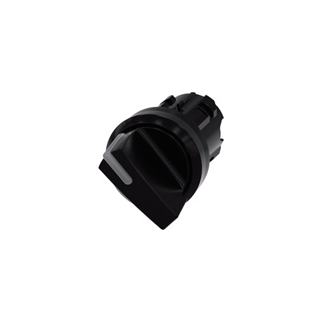 SELECTOR ILUMINABLE NEGRO 22MM 2 POSICIONES O-I