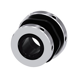 UNION M20/M25 PARA CONECTAR 2 CAJAS PLASTICO CON TUERCA HEXAGONAL