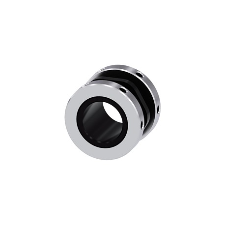 UNION M25/M25 PARA CONECTAR 2 CAJAS PLASTICO CON TUERCA HEXAGONAL