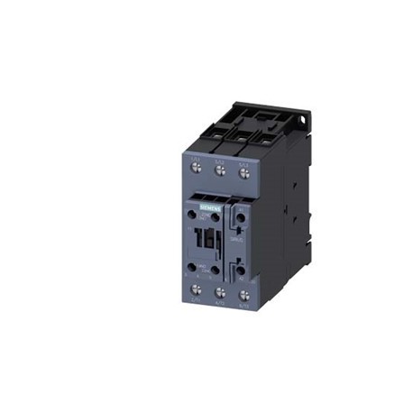 CONTACTOR SIRIUS 3RT2035 S2 15HP 220V, 30HP 440V, 40A BOBINA 20..33V AC/DC 1NA+1NC