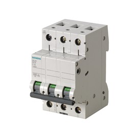 PASTILLA INTERRUPTOR PARA RIEL DIN 5SL 3X16A 6KA 250/440V