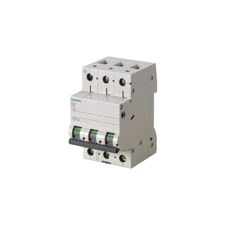 PASTILLA INTERRUPTOR PARA RIEL DIN 5SL 3X20A 6KA 250/440V