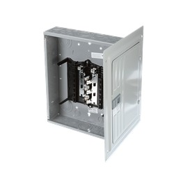 CENTRO DE CARGA QP 12 POLOS MONOFASICO 125A BARRAS ALUMINIO EMPOTRAR/SOBREPONER MX:S1224L1125