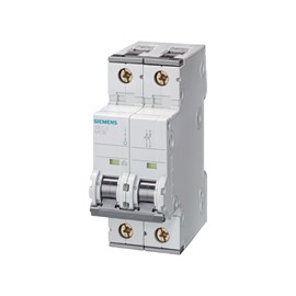 PASTILLA INTERRUPTOR PARA RIEL DIN 5SY 2X1A 6KA 230/440V