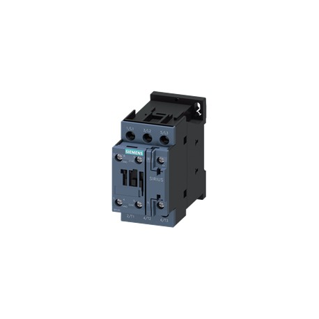 CONTACTOR SIRIUS 3RT2027 S0 10HP 220V, 20HP 440V, 32A BOBINA 24V AC 1NA+1NC