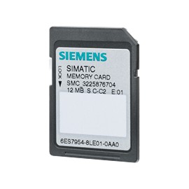 SIMATIC S7, MEMORY CARD PARA S7-1X 00 CPU/SINAMICS, 3, 3 V FLASH, 4 MBYTES