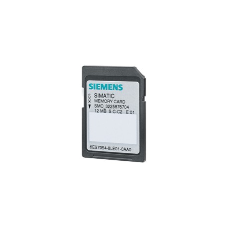 SIMATIC S7, MEMORY CARD PARA S7-1X 00 CPU/SINAMICS, 3, 3 V FLASH, 4 MBYTES