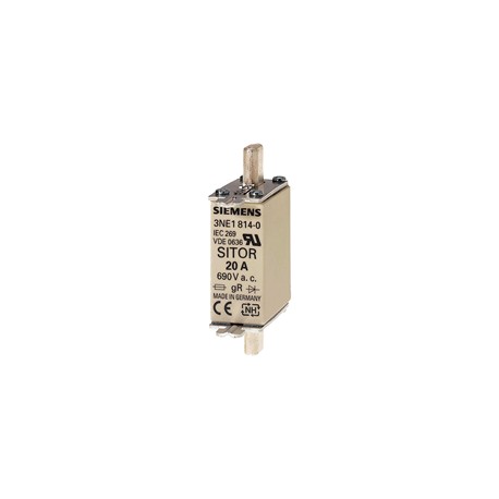 CARTUCHO FUSIBLE SITOR NH000 16A 690V AC, 250V DC