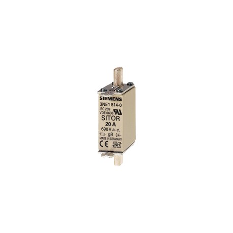 CARTUCHO FUSIBLE SITOR NH000 35A 690V AC, 250V DC