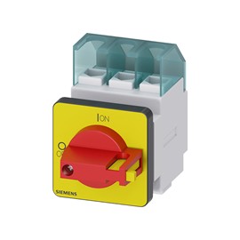 INTERRUPTOR SECCIONADOR 3LD PARADA DE EMERGENCIA 3P 25A FIJACION EN BASE