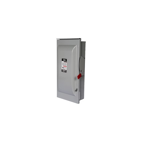 INTERRUPTOR DE SEGURIDAD 3 X 100A 240V NEMA 3R S/PORTA FUSIBLE
