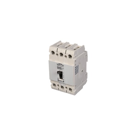 INTERRUPTOR CQD 3X20A 65KA/240, 14KA/480, 10KA/600V PARA RIEL DIN