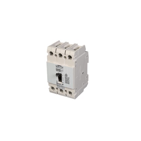 INTERRUPTOR CQD 3X60A 65KA/240, 14KA/480, 10KA/600V PARA RIEL DIN