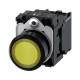 BOTON PULSADOR ILUMINADO AMARILLO 22MM 1NA LED INTEGRADO 24V AC/DC